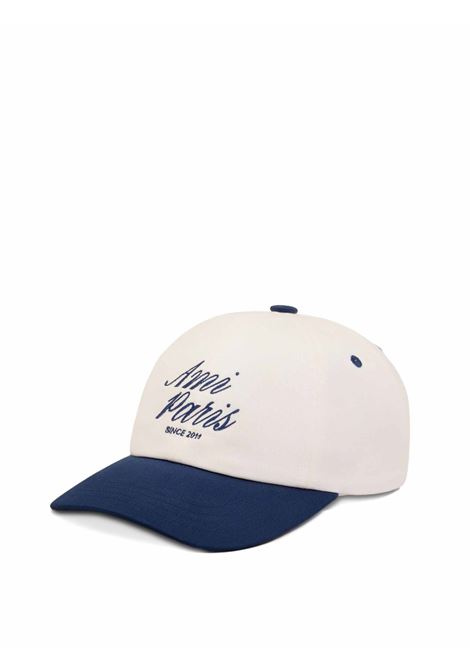bicolor adc cap unisex blue and white AMI PARIS | UCP278.AW0041A042